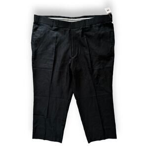 New Image First Uniforms Men's Black Uniform Dress Pant Waiter Career Size 54